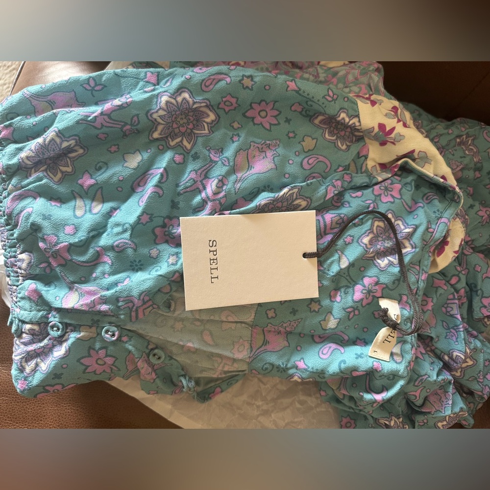 Lovers Beach Gown- Size L NWT Spell and the Gypsy - Picture 10 of 11